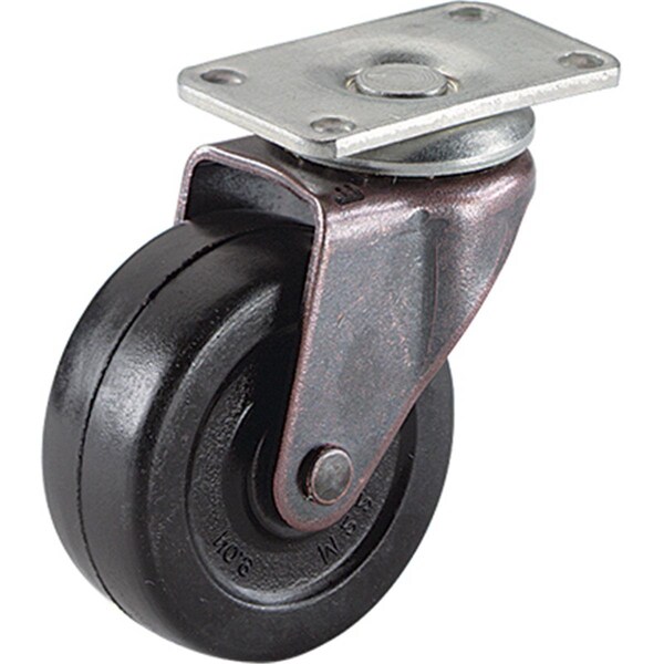 Convenience Concepts 2 in. TruGuard Soft Rubber Wheel Caster - Black, 2PK HI3839621 - main